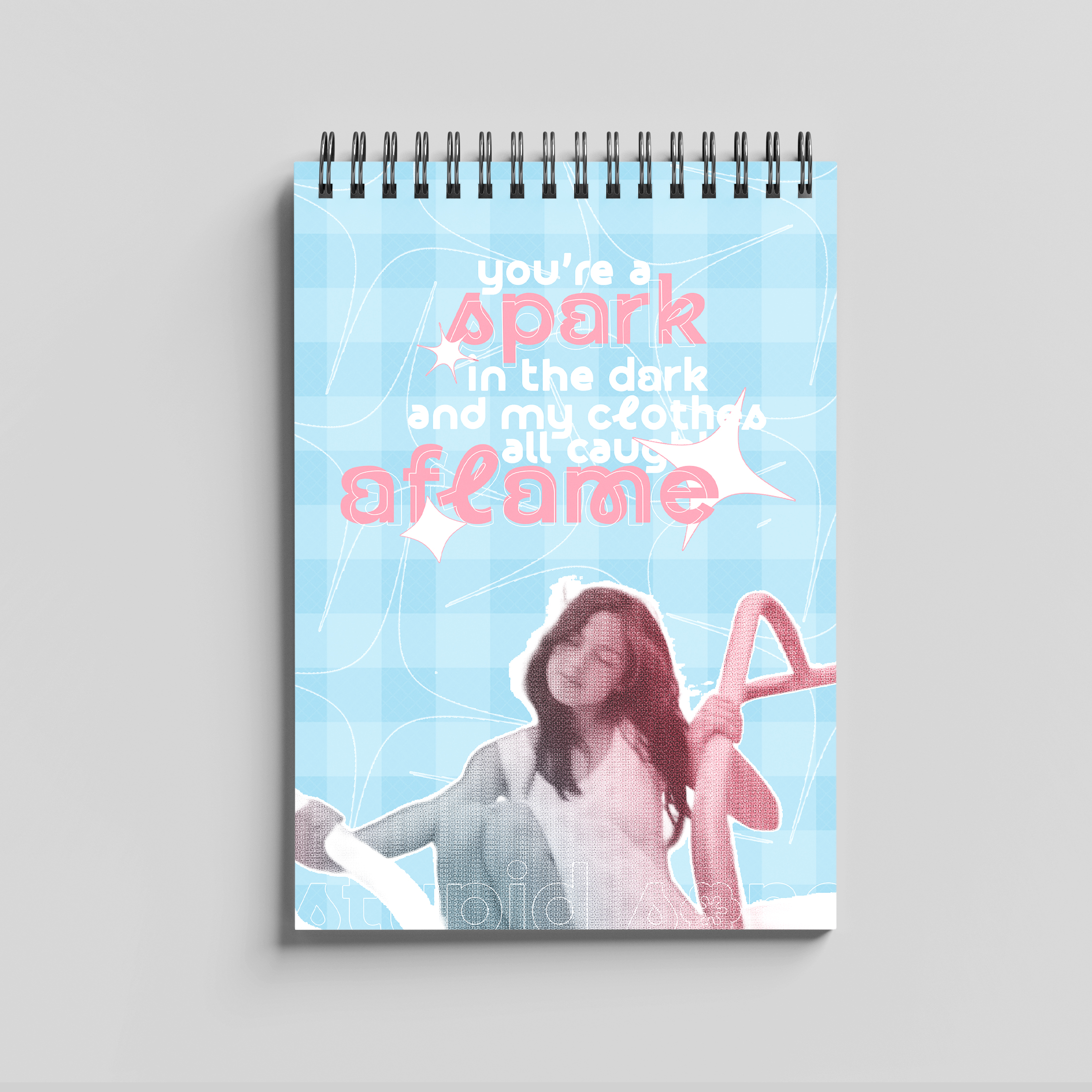 Caderno de Anotações Stupid Song (Olivia Rodrigo) - Personalize!